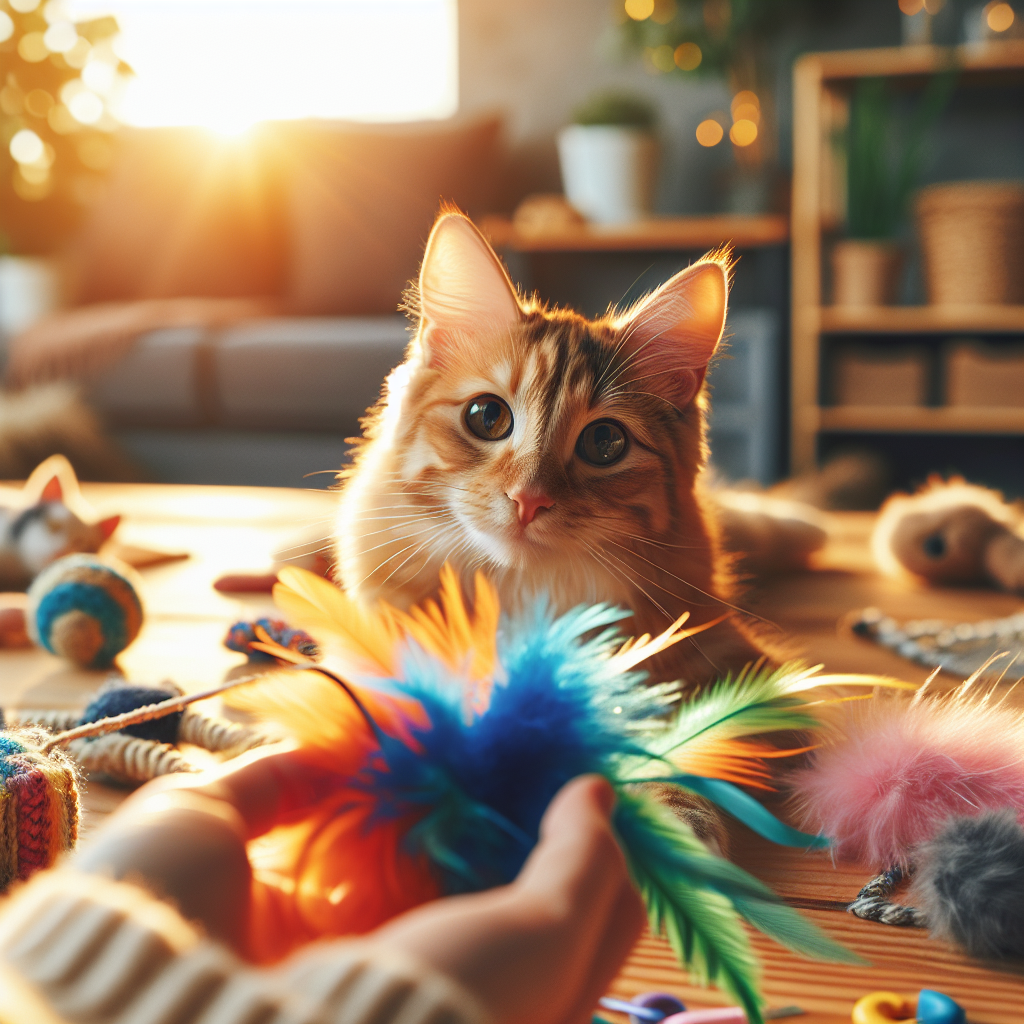 Are Cat Toys with Feathers Safe for Your Feline Friend?