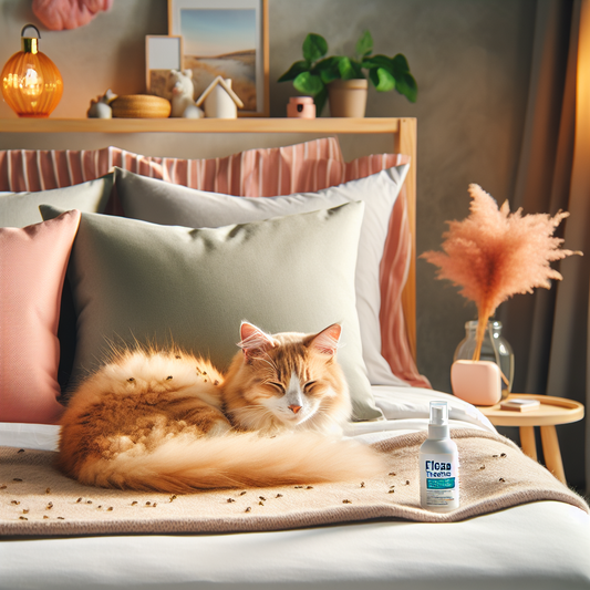 Can My Cat Sleep With Me After Flea Treatment? Here's What to Know