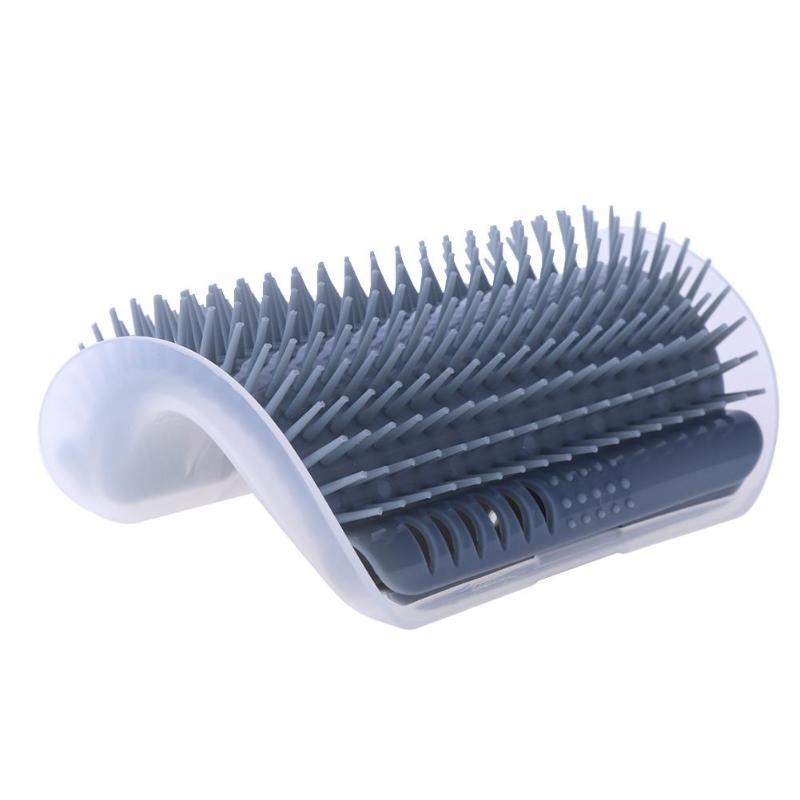 Cat Self Grooming Wall Brush - Reduce Shedding & Itch Relief-Cat Grooming Tool-Grey-1- Pack-6-Colydia