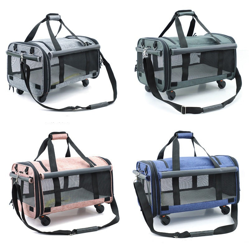 Rover Roller Portable Pet Carrier - Travel Made Easy-Portable Pet Carrier-1-Colydia