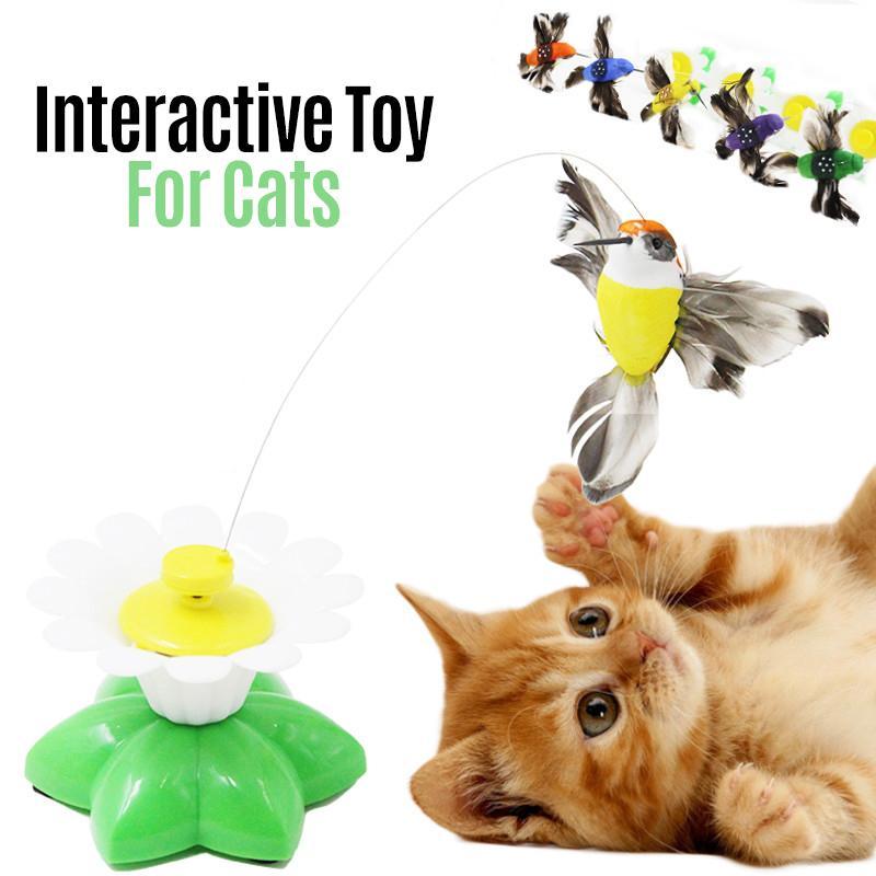 Interactive 360° Flying Bird Cat Toy-Cat Toy-2-Colydia