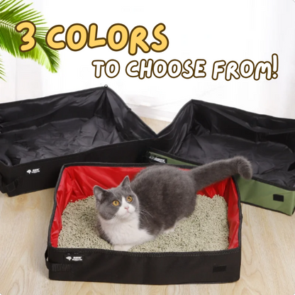 Portable Cat Litter Box for Travel: Compact, Hygienic & Leak-Proof-Portable Cat Litter Box-4-Colydia