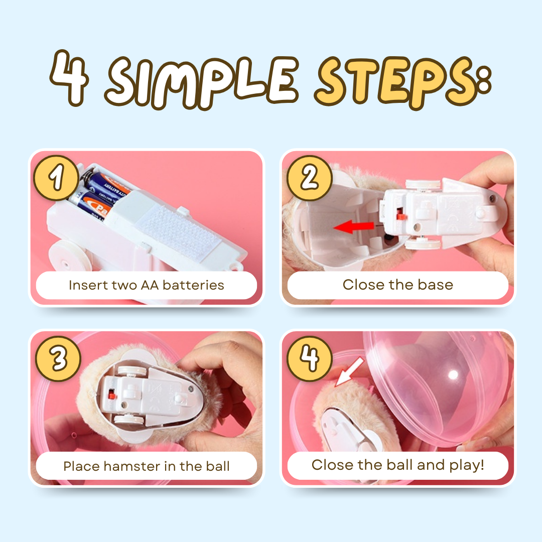 Automatic Running Hamster Toy for Cats - Fun, Healthy, Engaging-Automatic Running Cat Toy-5-Colydia