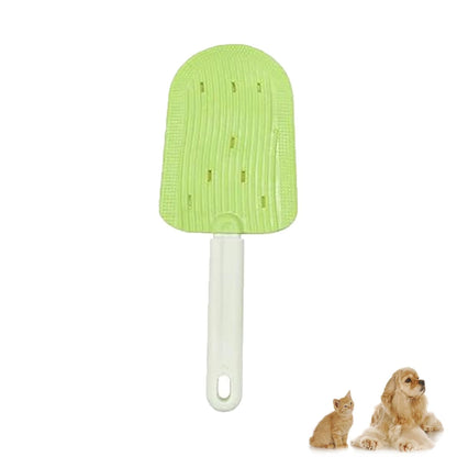 Gentle Touch Cat Tongue Comb for Soft, Healthy Grooming-Pet Grooming Brush-Green-9-Colydia