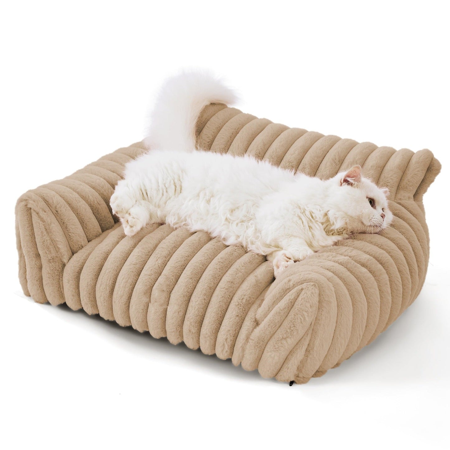 Washable Orthopedic Fluffy Dog Bed | Luxury Pet Sofa, Ideal Gift