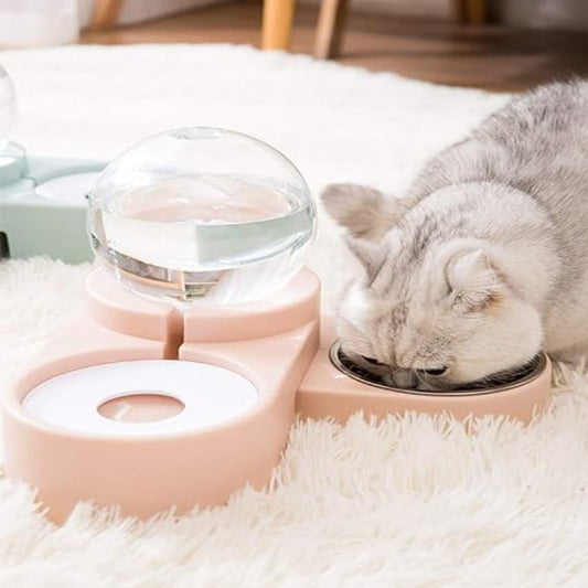 AquaKitty CareFree Fountain: Stylish Hydration Station for Cats-Pet Water Fountain-Emperament Powder-1-Colydia