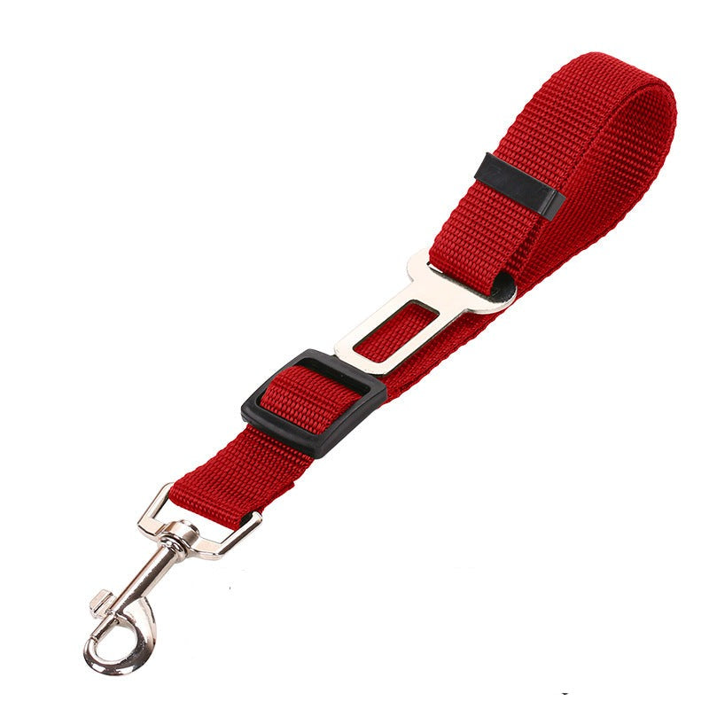 PawBelt Retractable Pet Safety Leash & Car Seat Belt-Retractable Pet Safety Leash and Seat Belt-Red-3-Colydia