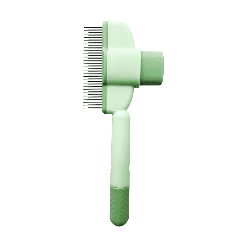 Effortless Cat Grooming: Waterless Fur Detangling Brush for Comfort-Pet Grooming Tool-Green-6-Colydia