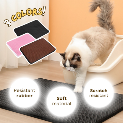 Extra Large Cat Litter Mat: Stop Unwanted Scatter & Odor Instantly-Cat Litter Mat-6-Colydia