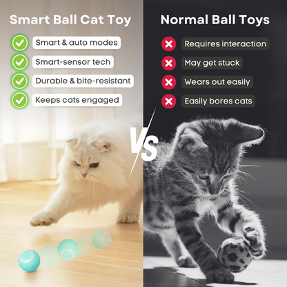 Interactive Smart Ball Toy for Cats - Keeps Them Active & Entertained-Interactive Cat Toy-8-Colydia