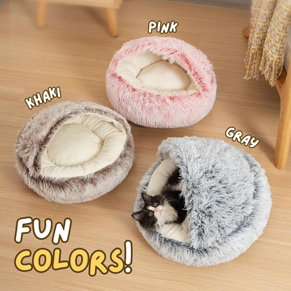 Cozy Cat French Fries Bed with Plush Layers and Non-Slip Padding-Cat Bed-6-Colydia