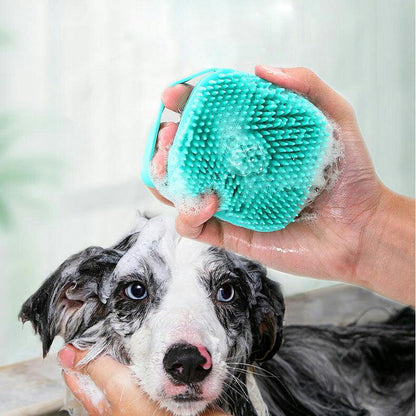 Pet Bathing Silicone Brush with Massaging & Soap Dispenser-Pet Bathing Brush-9-Colydia