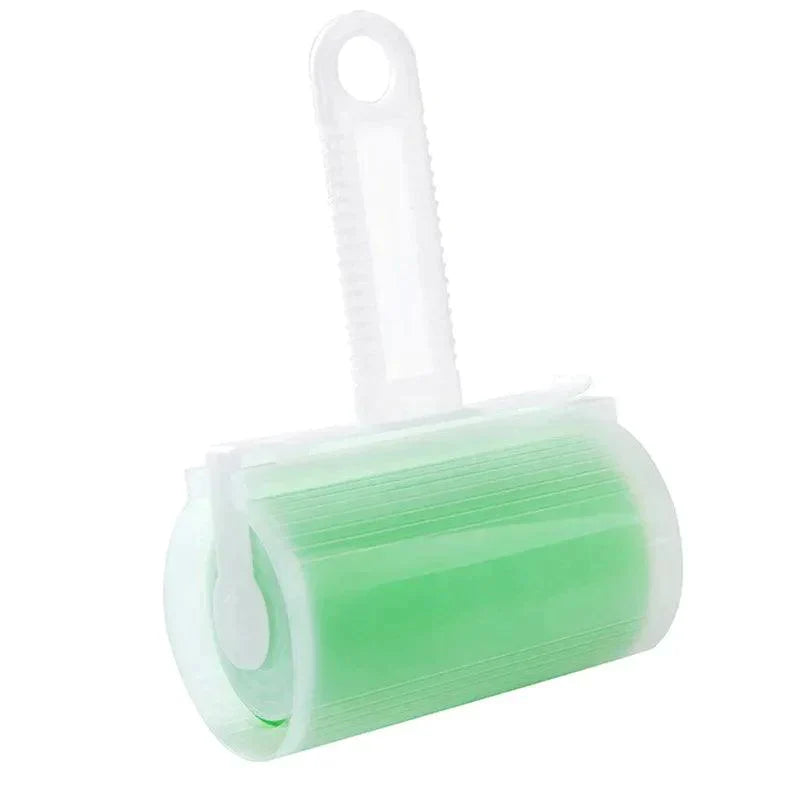 Washable Lint Remover | Sticky Reusable Pet Hair Cleaner-Lint Remover-Green with cover-7-Colydia