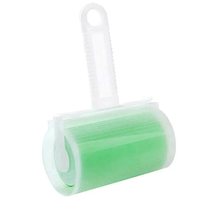 Washable Lint Remover | Sticky Reusable Pet Hair Cleaner-Lint Remover-Green with cover-7-Colydia