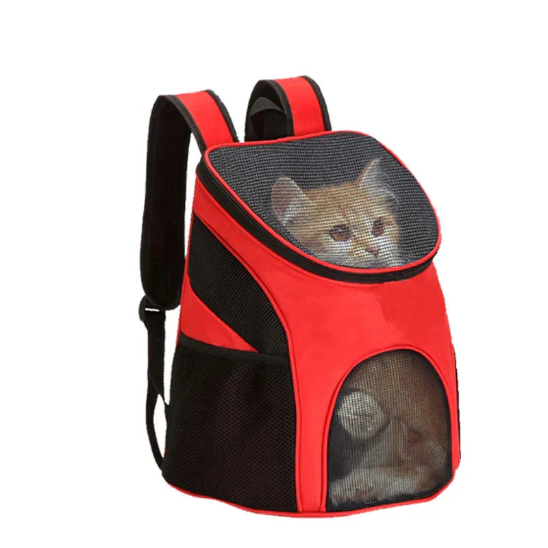 Breathable Mesh Pet Carrier Backpack for Comfortable Outdoor Travel-Product Type: Pet Carrier Backpack-4-Colydia