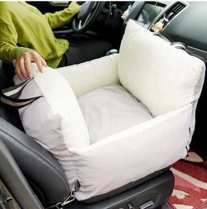 Portable Comfy Dog Car Seat Bed for Safe and Relaxed Travel-Dog Car Seat Bed-4-Colydia