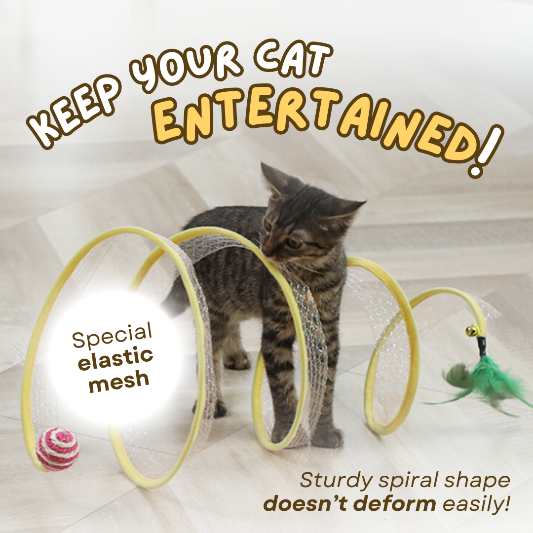 Interactive Cat Tunnel Toy - Foldable, Durable & Easy to Assemble-Product Type: Cat Tunnel Toy-2-Colydia