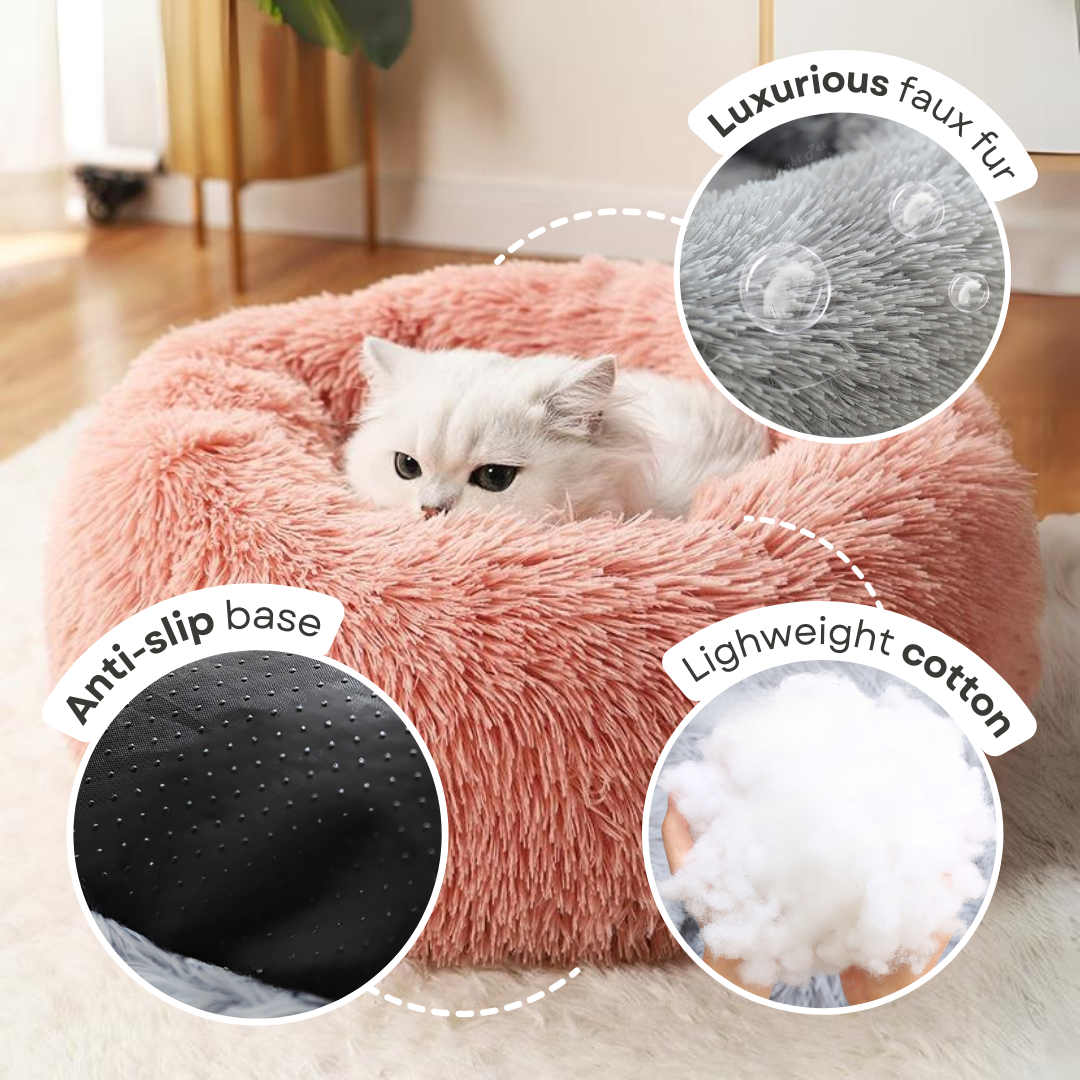 Luxurious Cat Snuggle Bed for Ultimate Comfort and Stylish Home-Cat Bed-3-Colydia