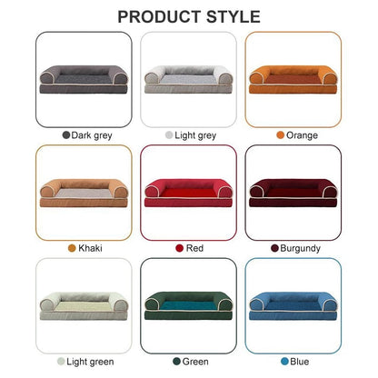 Orthopedic Luxury Dog Sofa Bed - Comfort & Support for Pets-Orthopedic Dog Sofa Bed-15-Colydia