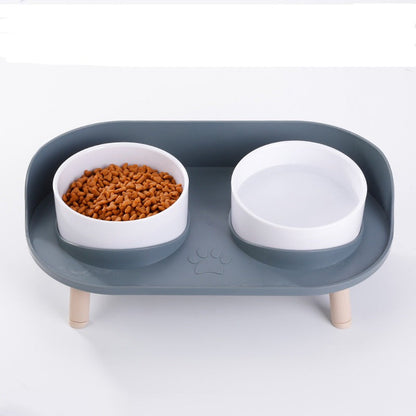 Elevated Essence Ergonomic Pet Dining Station-Pet Dining Station-4-Colydia