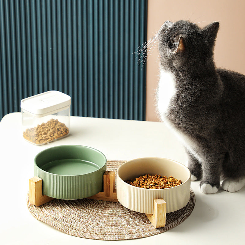 Eco-Friendly Elevated Cat Bowls-Elevated Cat Bowls-3-Colydia