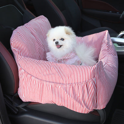 Cozy Commute Dog Car Seat Carrier-Dog Car Seat Carrier-2-Colydia