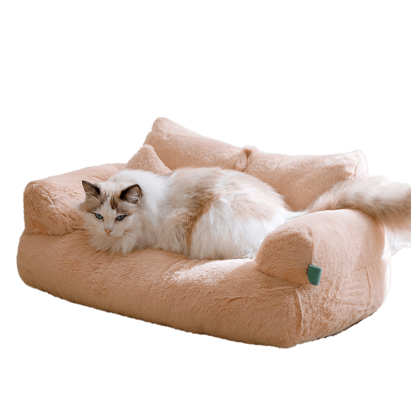 Luxury Cat Sofa Bed - Plush, Spacious, Perfect for Pampered Pets-Luxury Cat Bed-1-Colydia