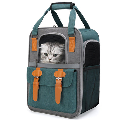 PurrPack Adventure Cat Backpack - Travel in Style-Cat Backpack Carrier-1-Colydia