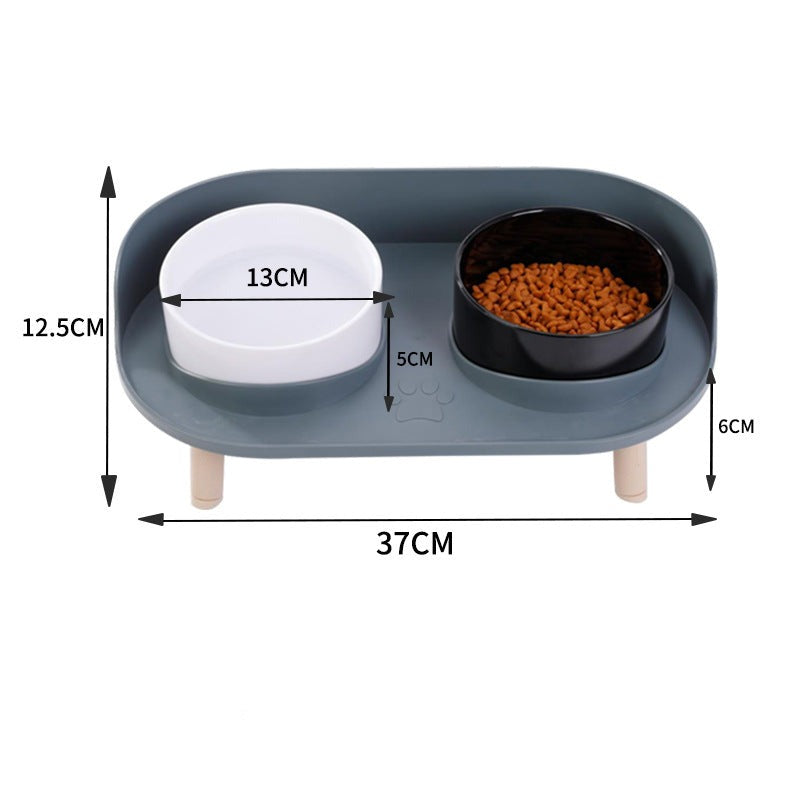 Elevated Essence Ergonomic Pet Dining Station-Pet Dining Station-7-Colydia