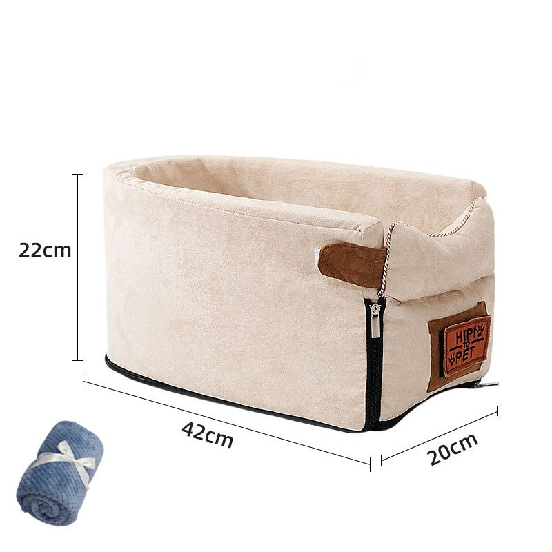 CenterPaws Travel Companion Kennel-Pet Travel Kennel-Beige-6-Colydia