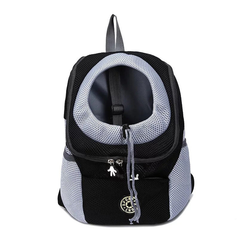 Breathable Pet Carrier Backpack - Spacious Design for Cats & Dogs-Pet Carrier Backpack-black-Large m-6-Colydia