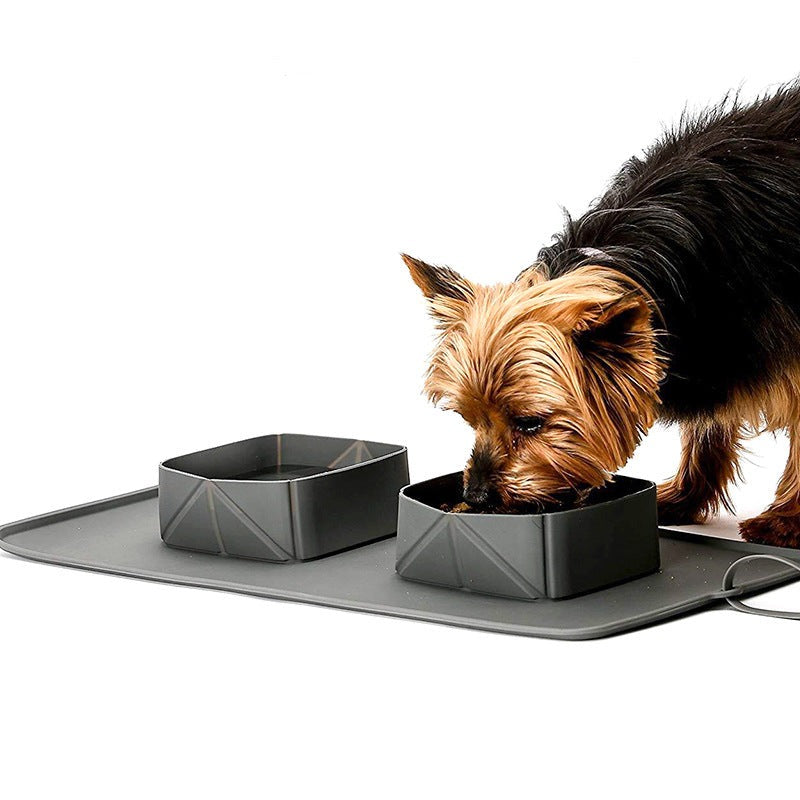 GoFetch! Portable Pooch Plate - Dual-Compartment Dog Bowl-Portable Dog Bowl-3-Colydia