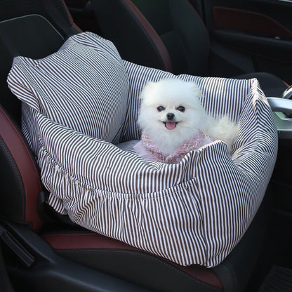 Cozy Commute Dog Car Seat Carrier-Dog Car Seat Carrier-3-Colydia