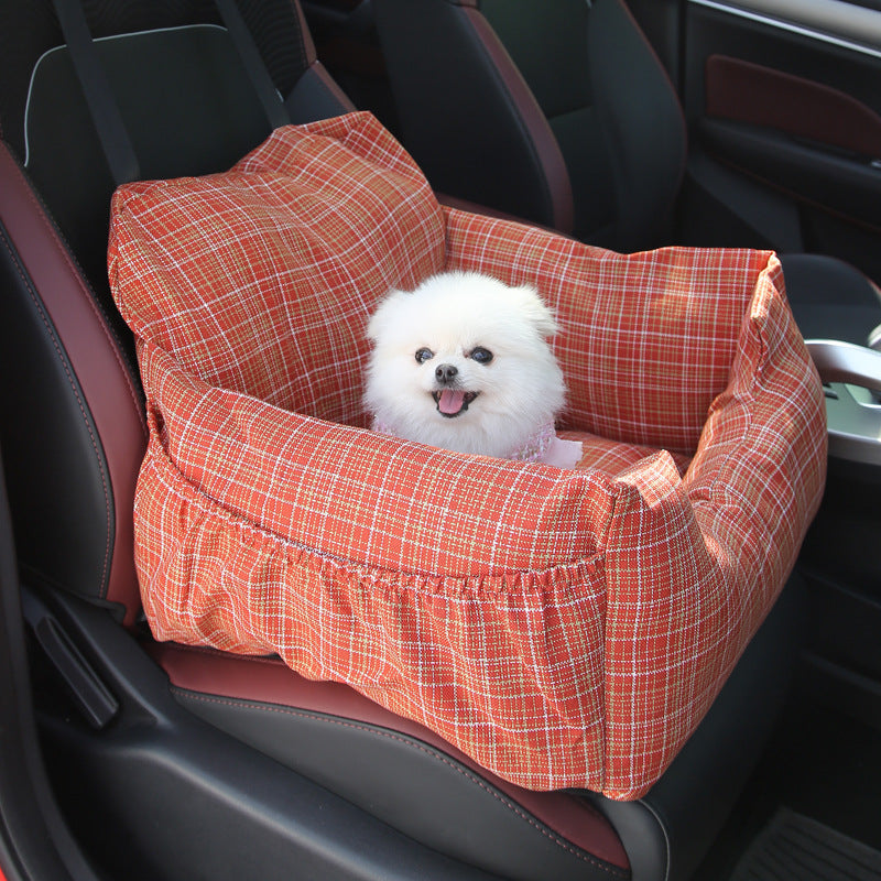 Cozy Commute Dog Car Seat Carrier-Dog Car Seat Carrier-1-Colydia