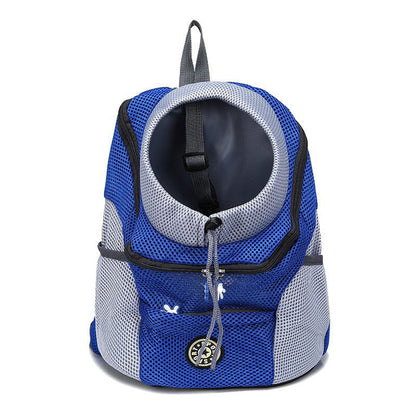 Breathable Pet Carrier Backpack - Spacious Design for Cats & Dogs-Pet Carrier Backpack-Blue-Large m-2-Colydia