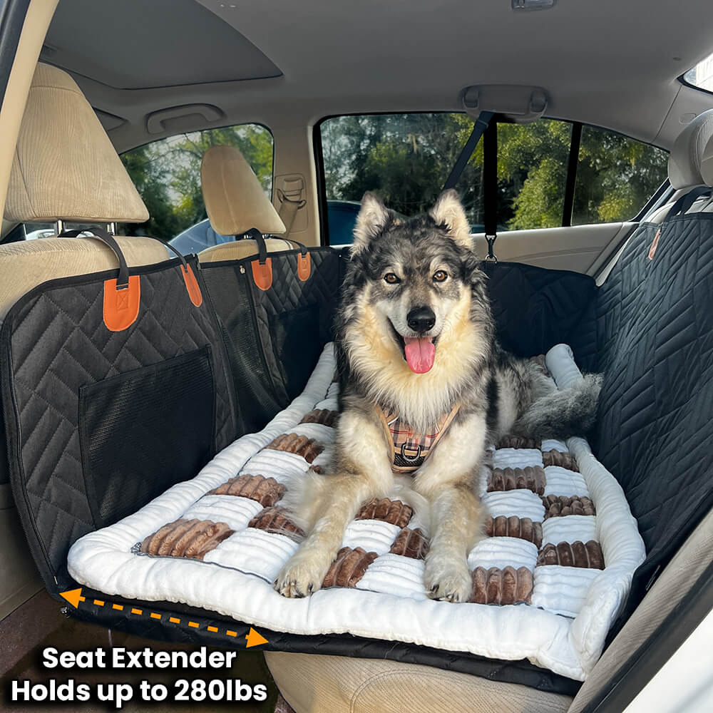 Deluxe Backseat Dog Bed Extender - Comfort & Style for Pets-Dog Car Bed Extender-3-Colydia