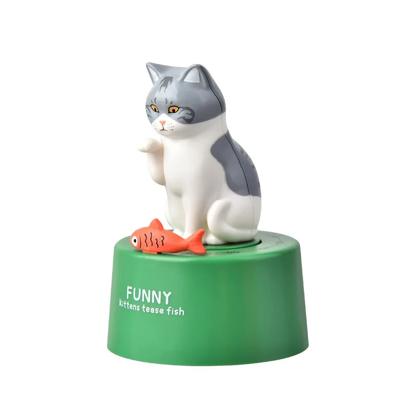 Magnetic Funny Cat Kitchen Timer – Manual, Adorable, 60-Min Timer-**Kitchen Timer**-5-Colydia