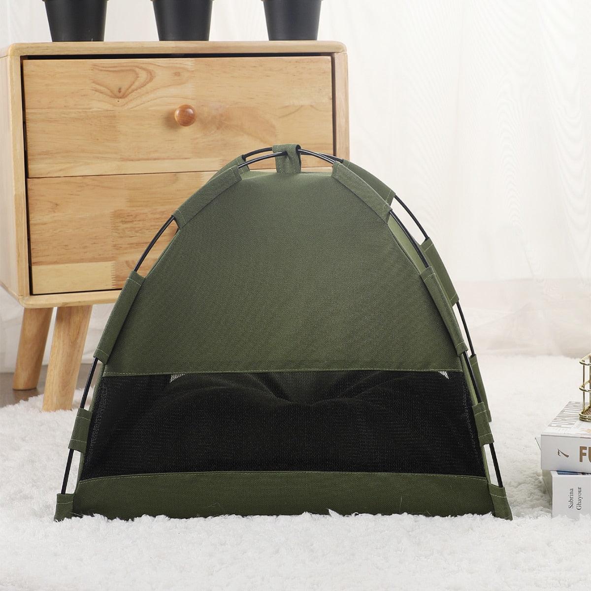 Cozy Cat Tent with Chic Design for Indoor and Outdoor Comfort-Cat Tent-12-Colydia