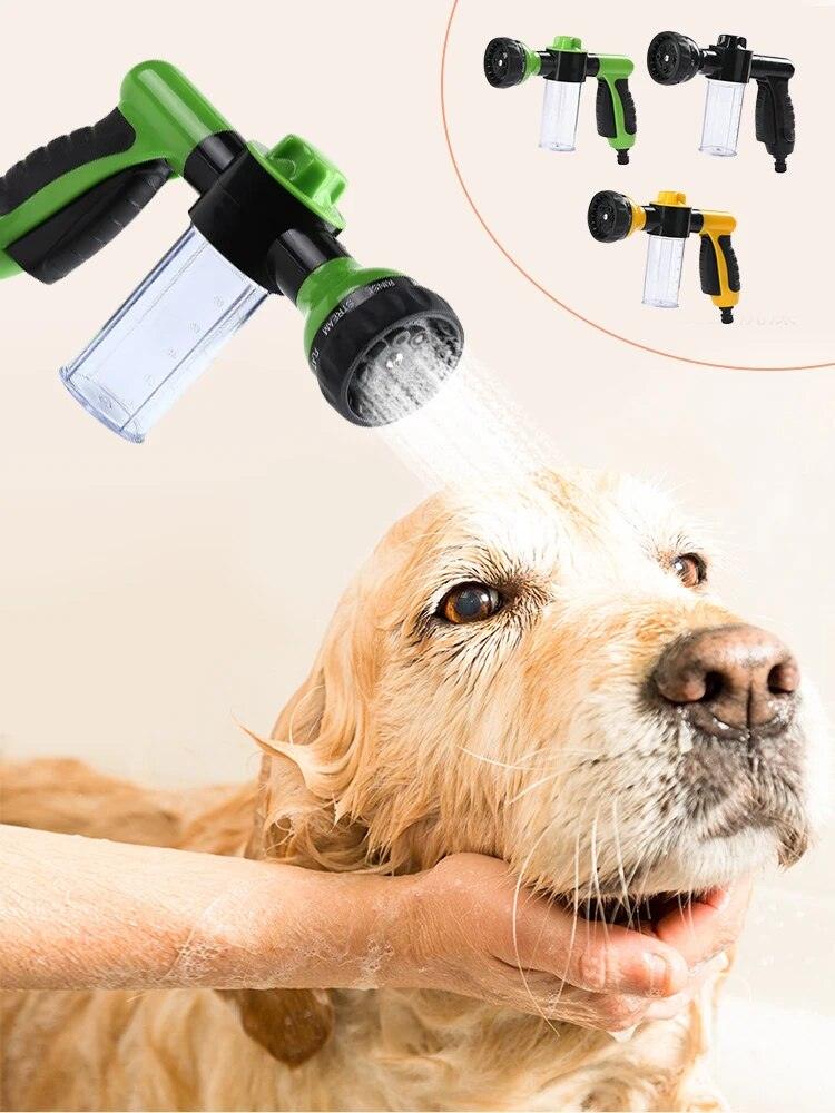 High-Pressure Pet Washer & Foam Gun with 8 Spray Modes-Pet Washer-2-Colydia