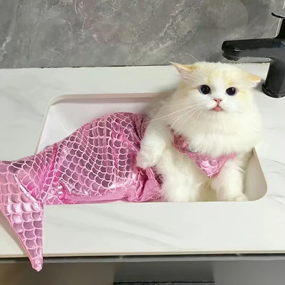 Enchanting Mermaid Pet Costume – Comfortable, High-Quality Design-Pet Costume-1-Colydia