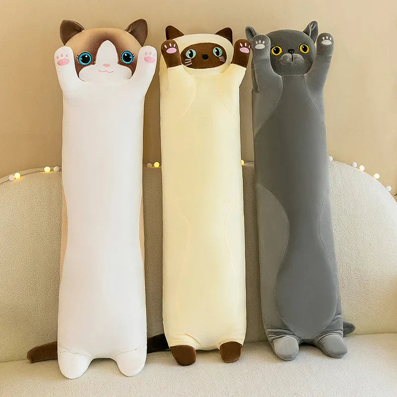 Adorable Kawaii Cat Body Pillow for Comfort and Relaxation-Body Pillow-2-Colydia