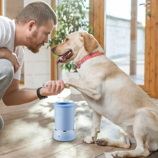 Automatic Dog Paw Cleaner - PawPerch™ for Spotless Paws Every Time-Automatic Pet Paw Cleaner-1-Colydia