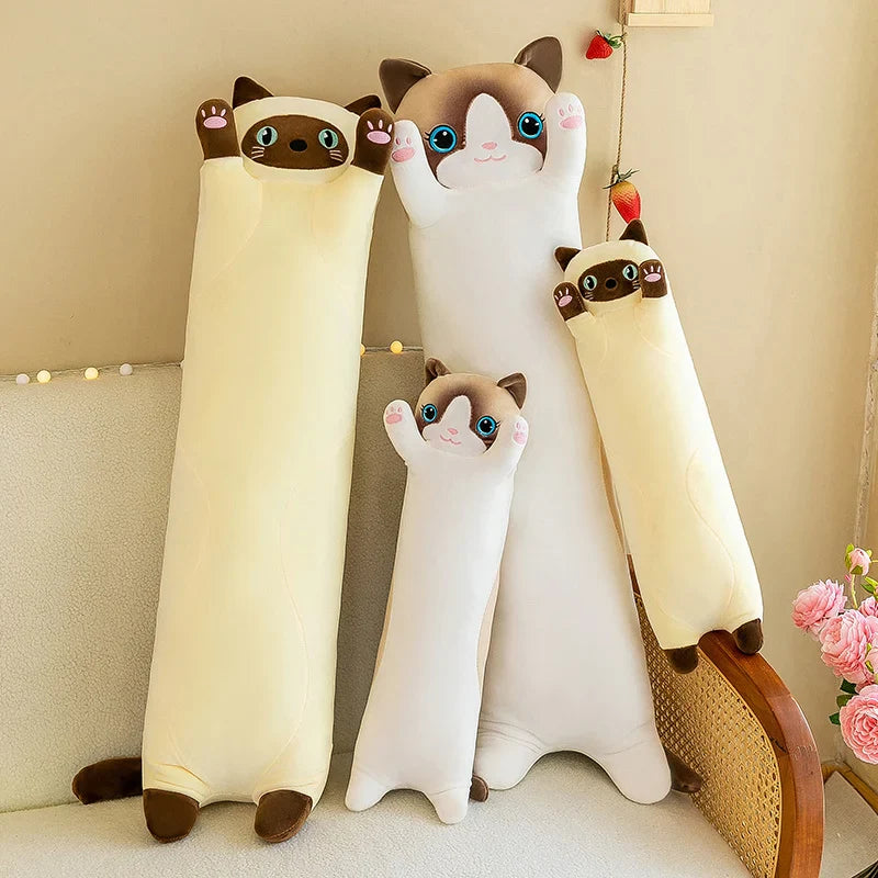 Adorable Kawaii Cat Body Pillow for Comfort and Relaxation-Body Pillow-1-Colydia