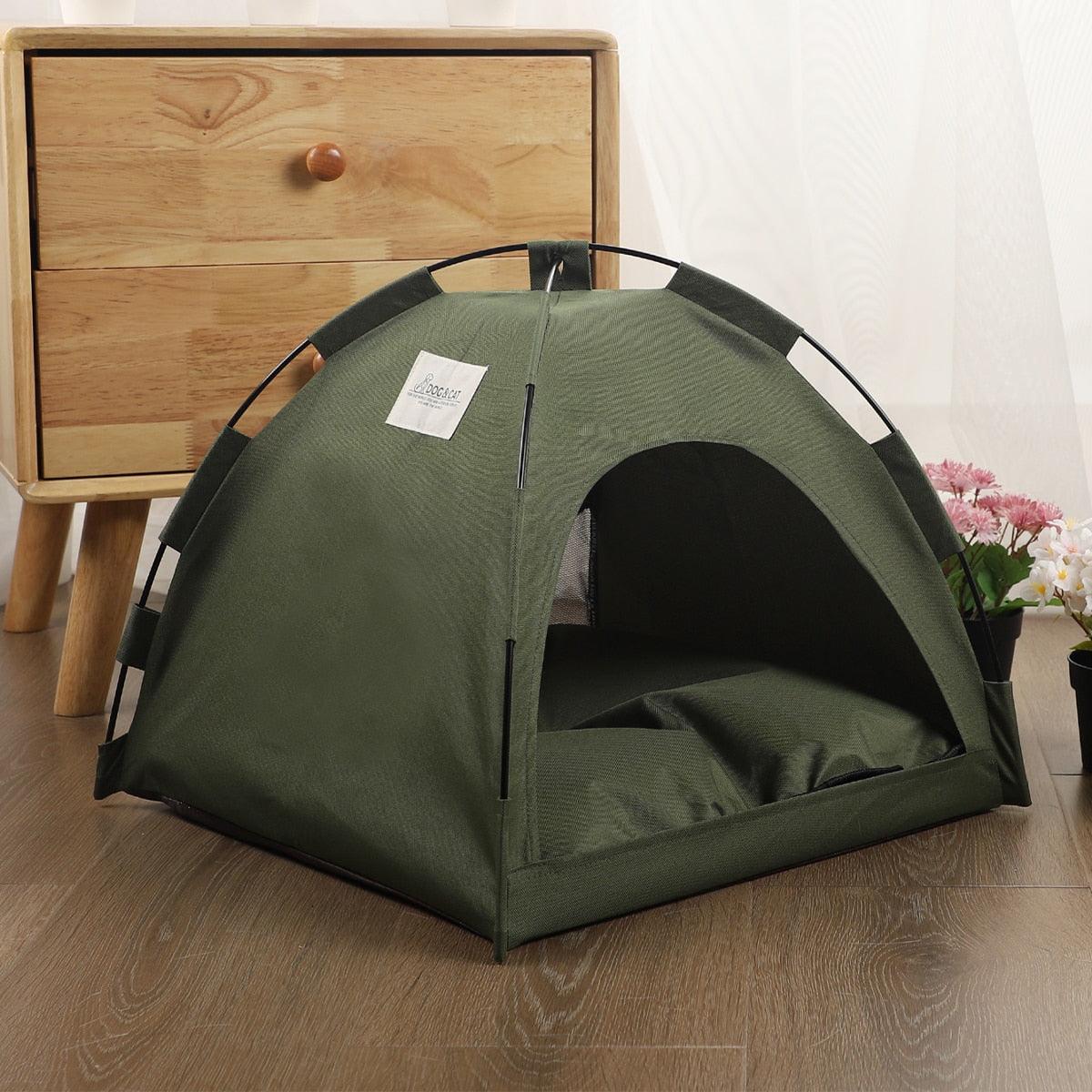 Cozy Cat Tent with Chic Design for Indoor and Outdoor Comfort-Cat Tent-14-Colydia