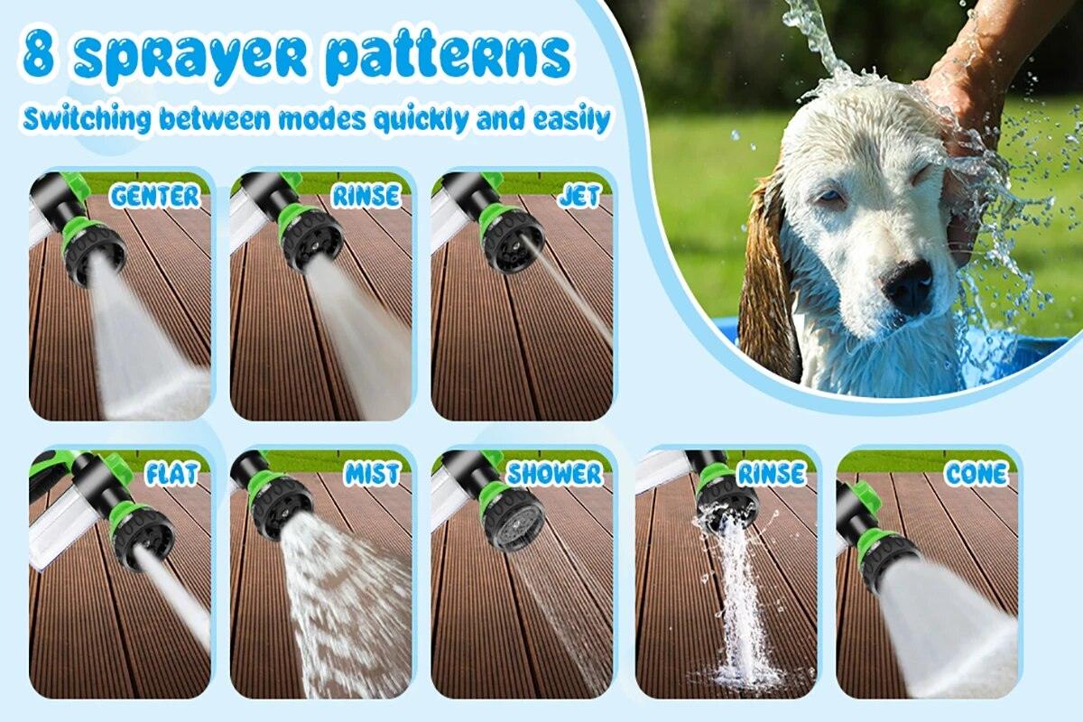 High-Pressure Pet Washer & Foam Gun with 8 Spray Modes-Pet Washer-7-Colydia