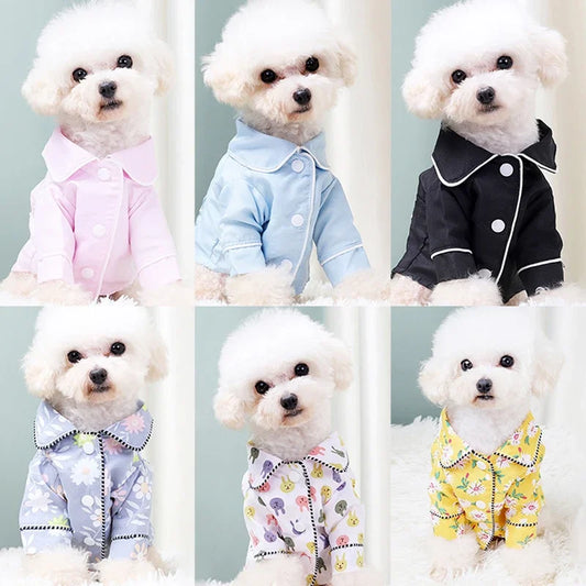 Cozy Pet Pajamas - Soft, Breathable, Stylish Sleepwear for Pets-Pet Sleepwear-1-Colydia