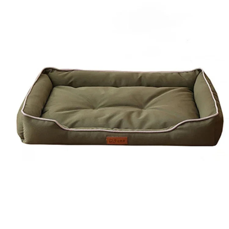 Durable Scratch-Resistant Pet Bed with Non-Slip Base for All Pets