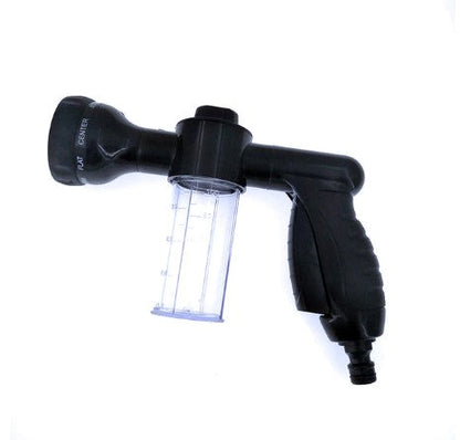 Dog Bathing Made Easy: 8-Mode Hose Sprayer with Soap Dispenser-Dog Bathing Hose Sprayer-Black-4-Colydia