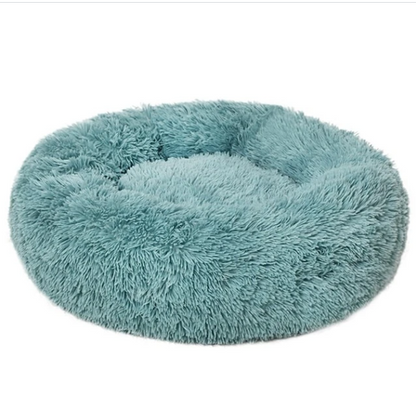 Donut Dog Bed for Anxiety & Joint Support - Cozy and Orthopedic-Dog Bed-Teal-XS - 20"-2-Colydia