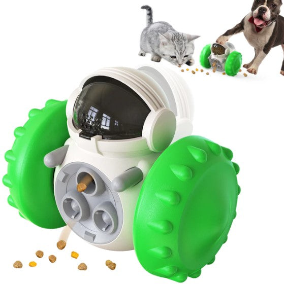 Interactive Slow Feeder Puzzle Toy for Dog & Cat, No Batteries Needed-Interactive Puzzle Feeder Toy-Green-6-Colydia